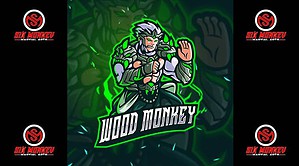 Wood Monkey monkey kung fu six monkey martial arts