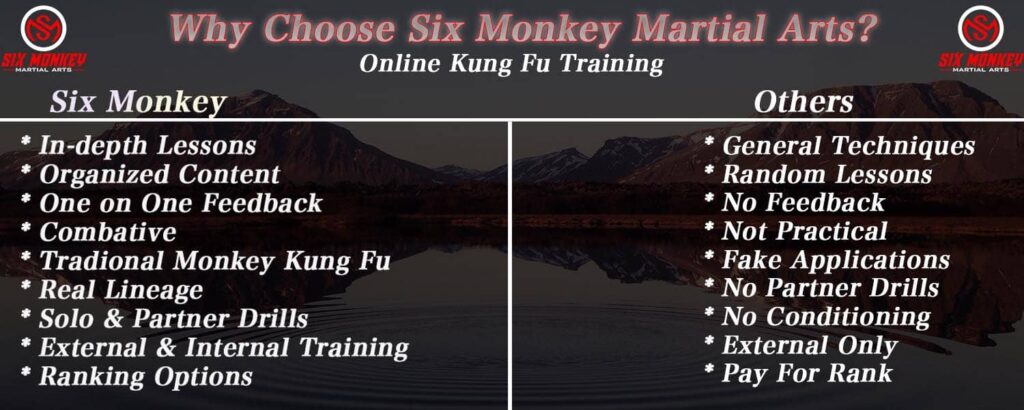 Monkey Kung Fu. Kung Fu Online. Tai Shing Monkey Kung Fu. Six Monkey Martial Art Online Courses. Monkey Kung Fu Lessons. Kung Fu Lessons Online. Kung Fu Classes Online.