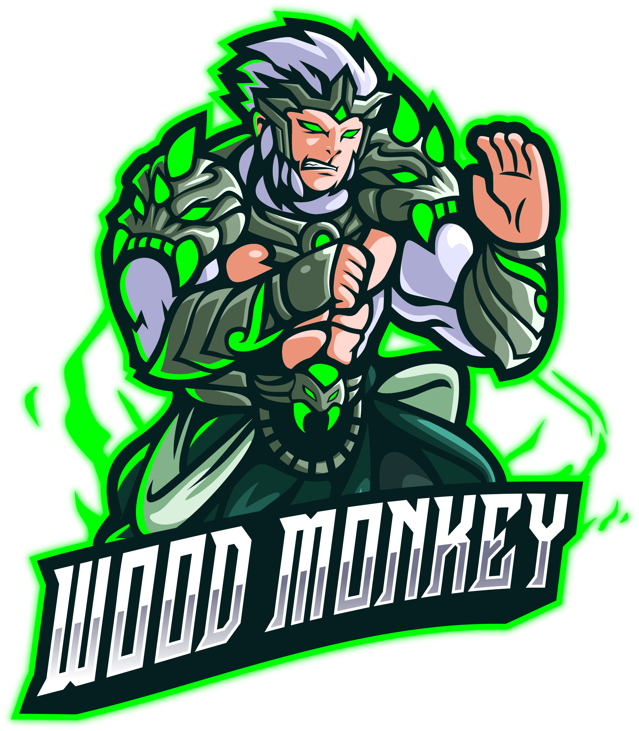 Wood Monkey Kung Fu